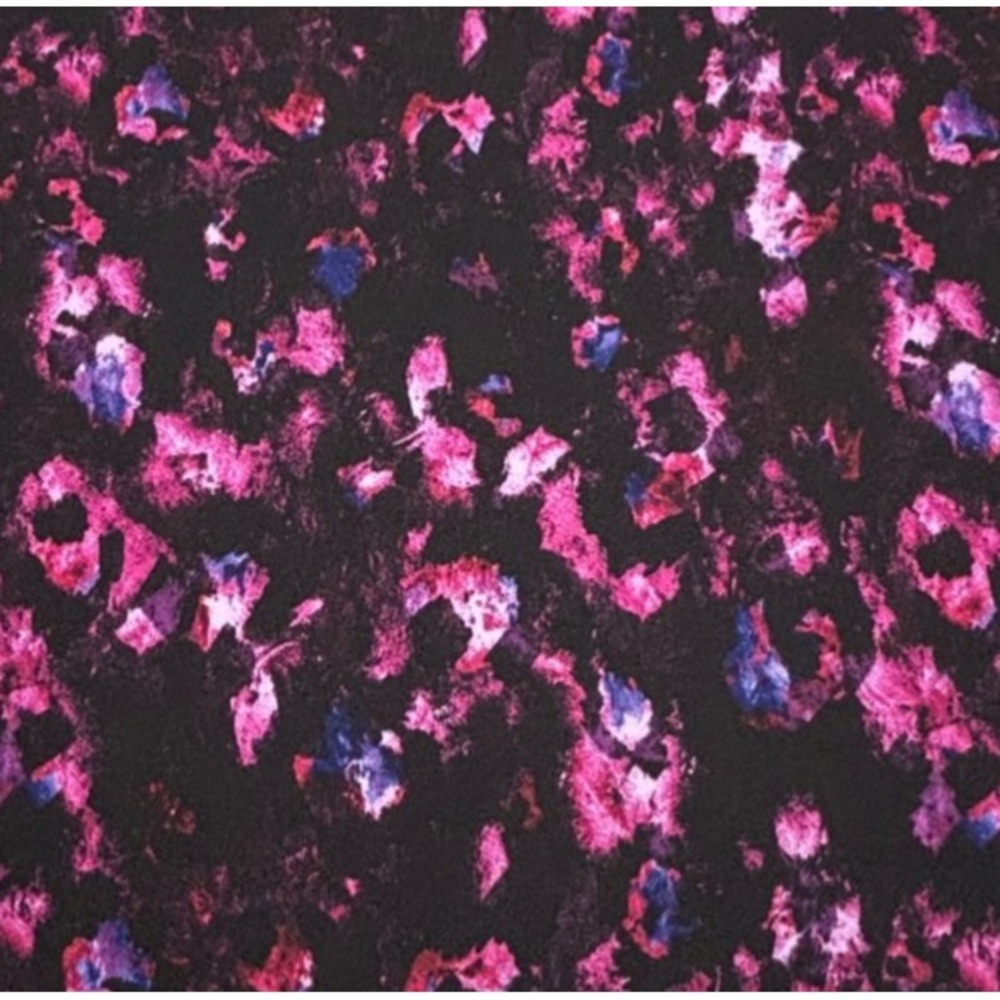 LuLaRoe Womens Skirt Size‎ XL Cassie Black Purple Pink Tie Dye Pencil NWT - Picture 2 of 5